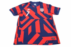 Nike Embroidered Logo Team USA #7 Fernandez Mom Soccer Jersey Wicking Interior Layer Anti Pilling Surface Treatment