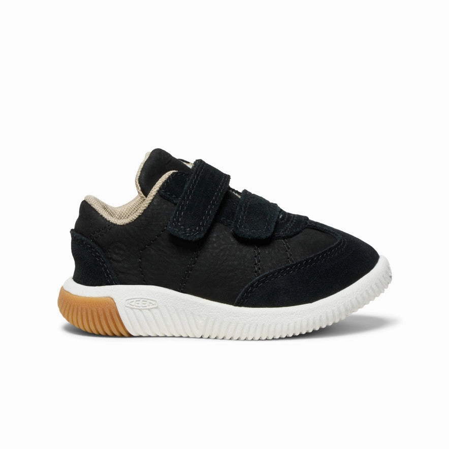 Toddlers' KNX T-Toe Sneaker  |  Black/Star White PaddedCollar Step Relief
