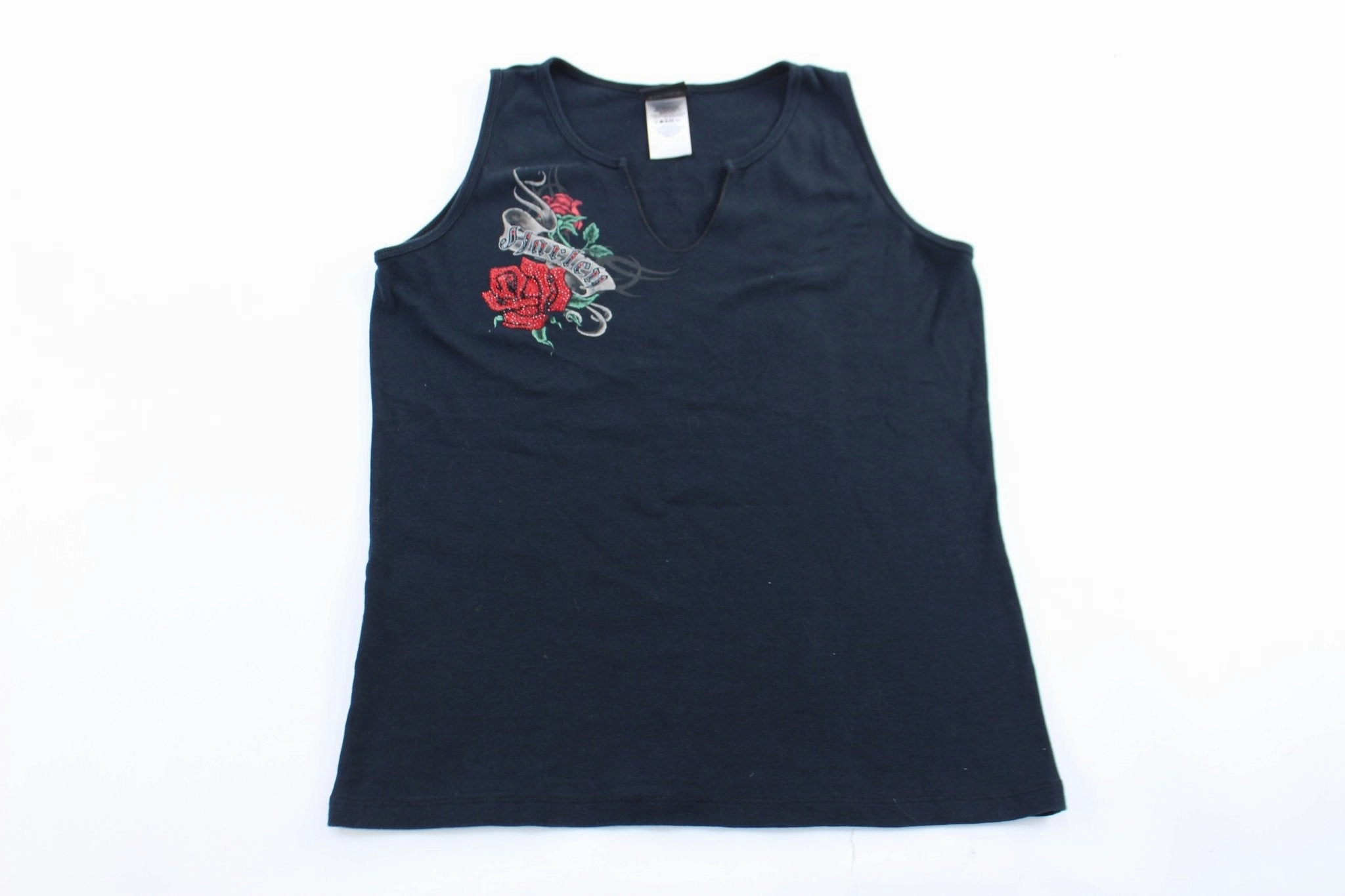 Women's Harley Davidson Motorcycles Lakeland, Florida Tank Top Bold Lettering