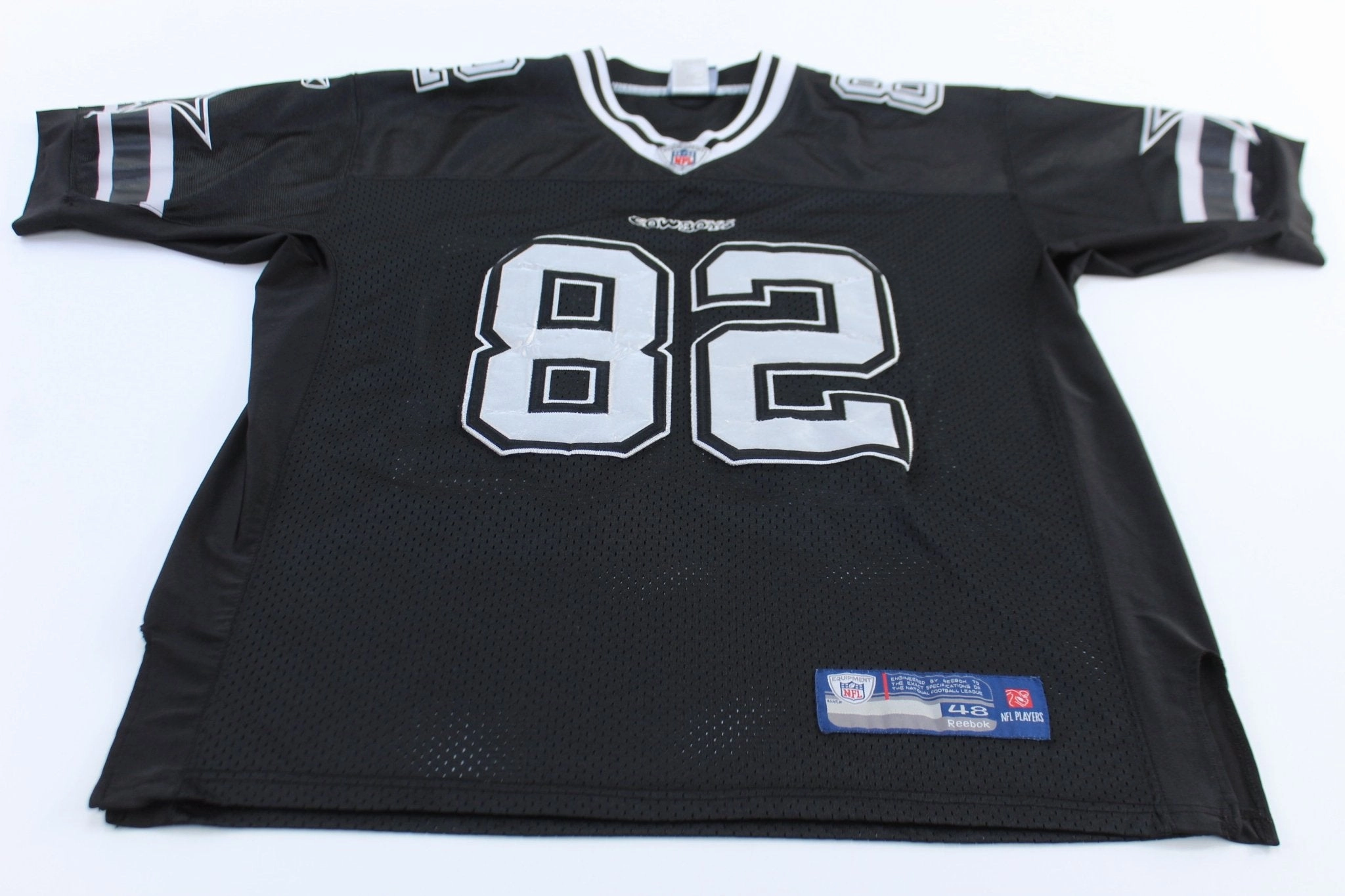 Dallas Cowboys Jason Witten #82 Reebok Football Jersey Contrast Binding Trim