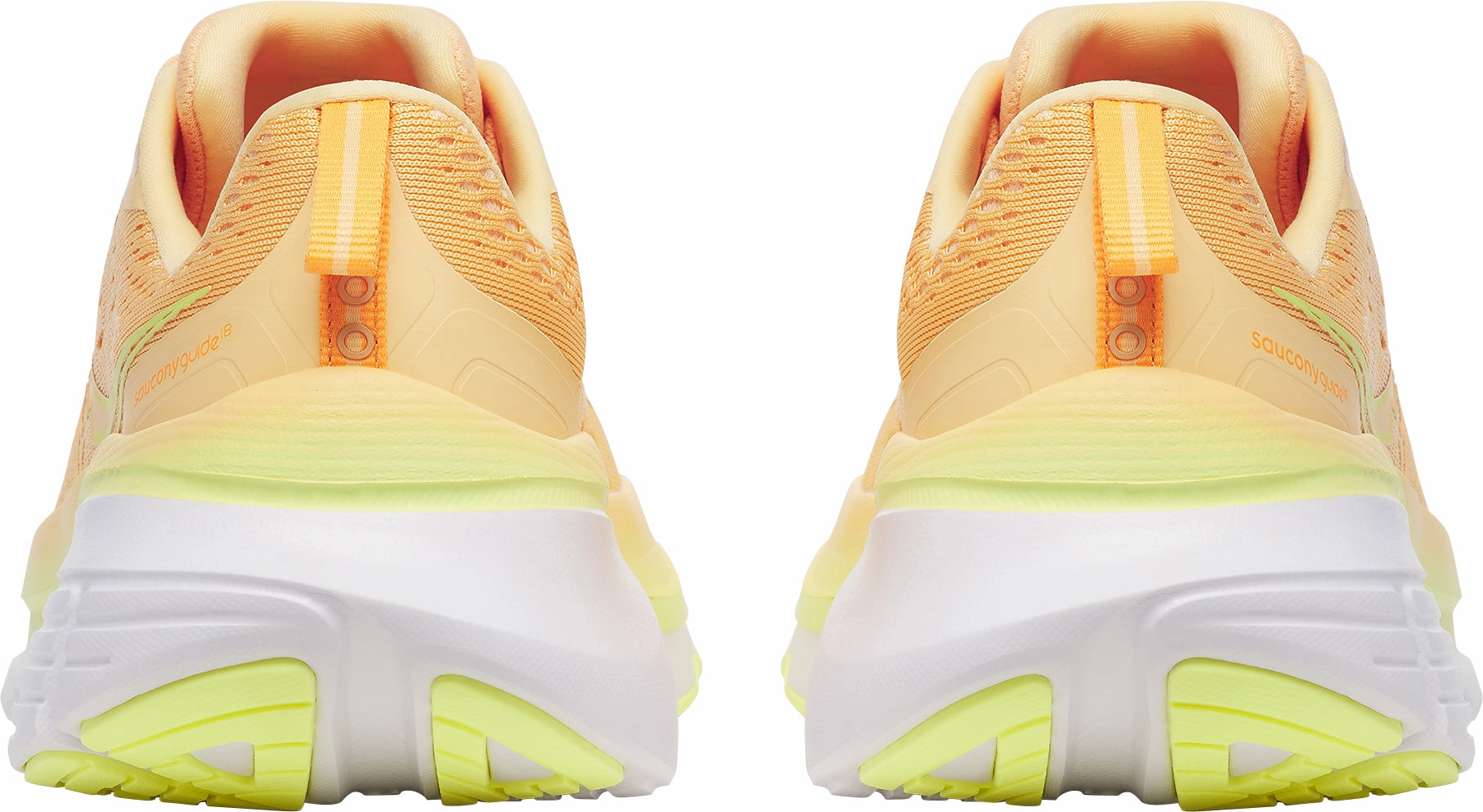 Non Slip Grip Sole suitable for kids Saucony Guide 18 Womens Running Shoes - Orange