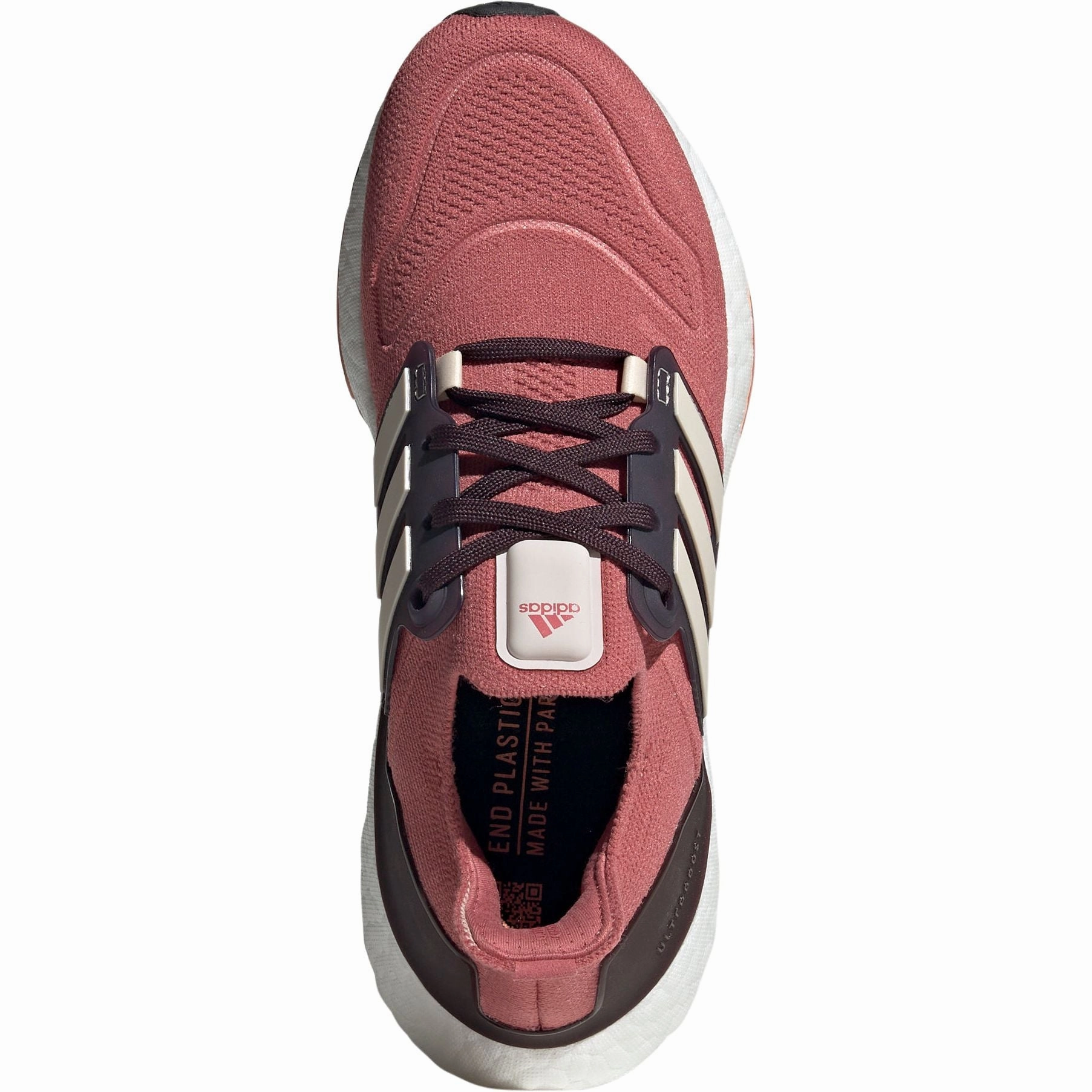 Reinforced sidewalls Hydraulic Absorption adidas Ultra Boost 22 Womens Running Shoes - Red