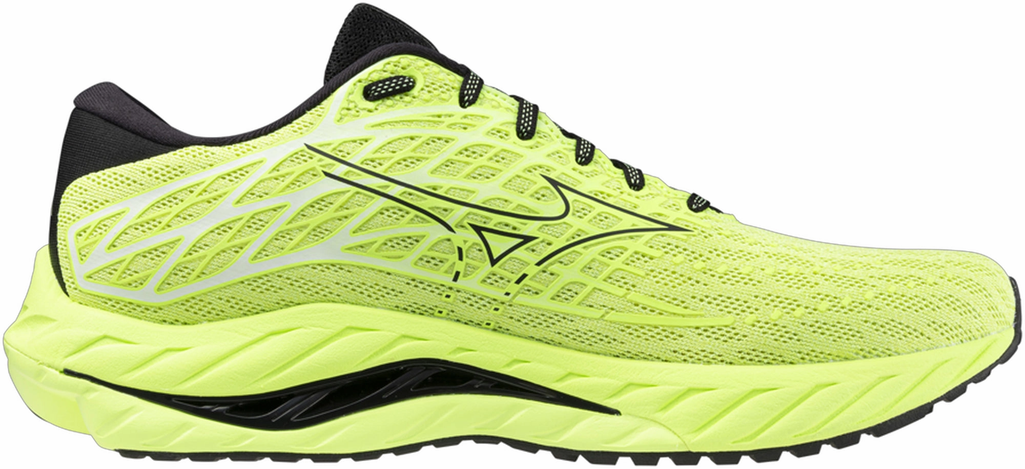 premium - quality Vegan Friendly Material Mizuno Wave Inspire 20 Mens Running Shoes - Green