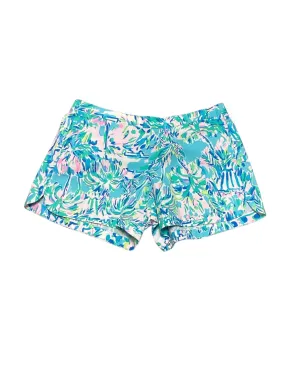 Outdoor Gathering Active Wear Lilly Pulitzer Women??s Turquoise Shorts M