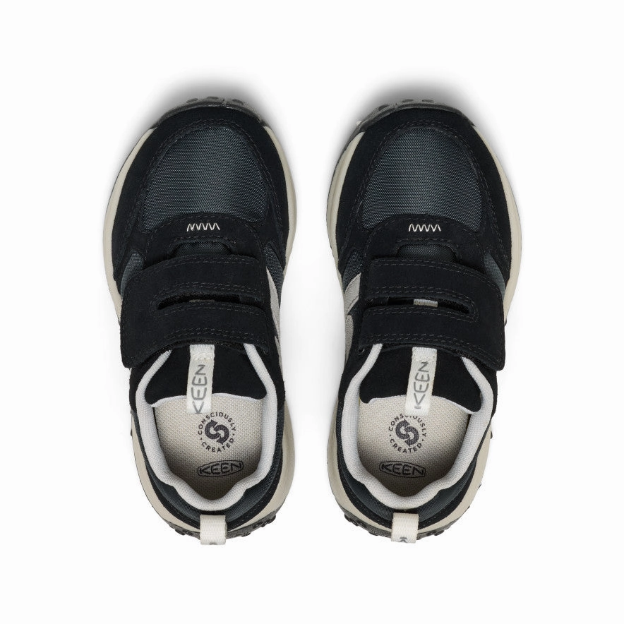 Elastic Band Little Kids' KS86 Sneaker  |  Black/Star White