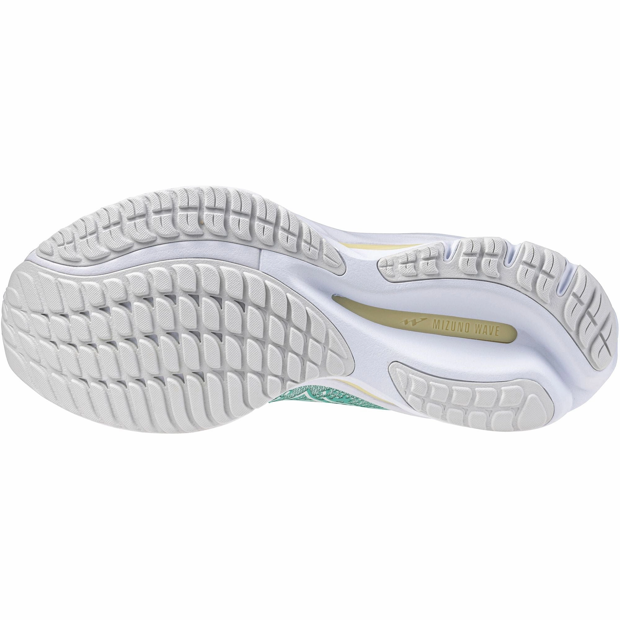 Mizuno Wave Rider 27 Womens Running Shoes - Green running in a chairlift area shoes Racing performance