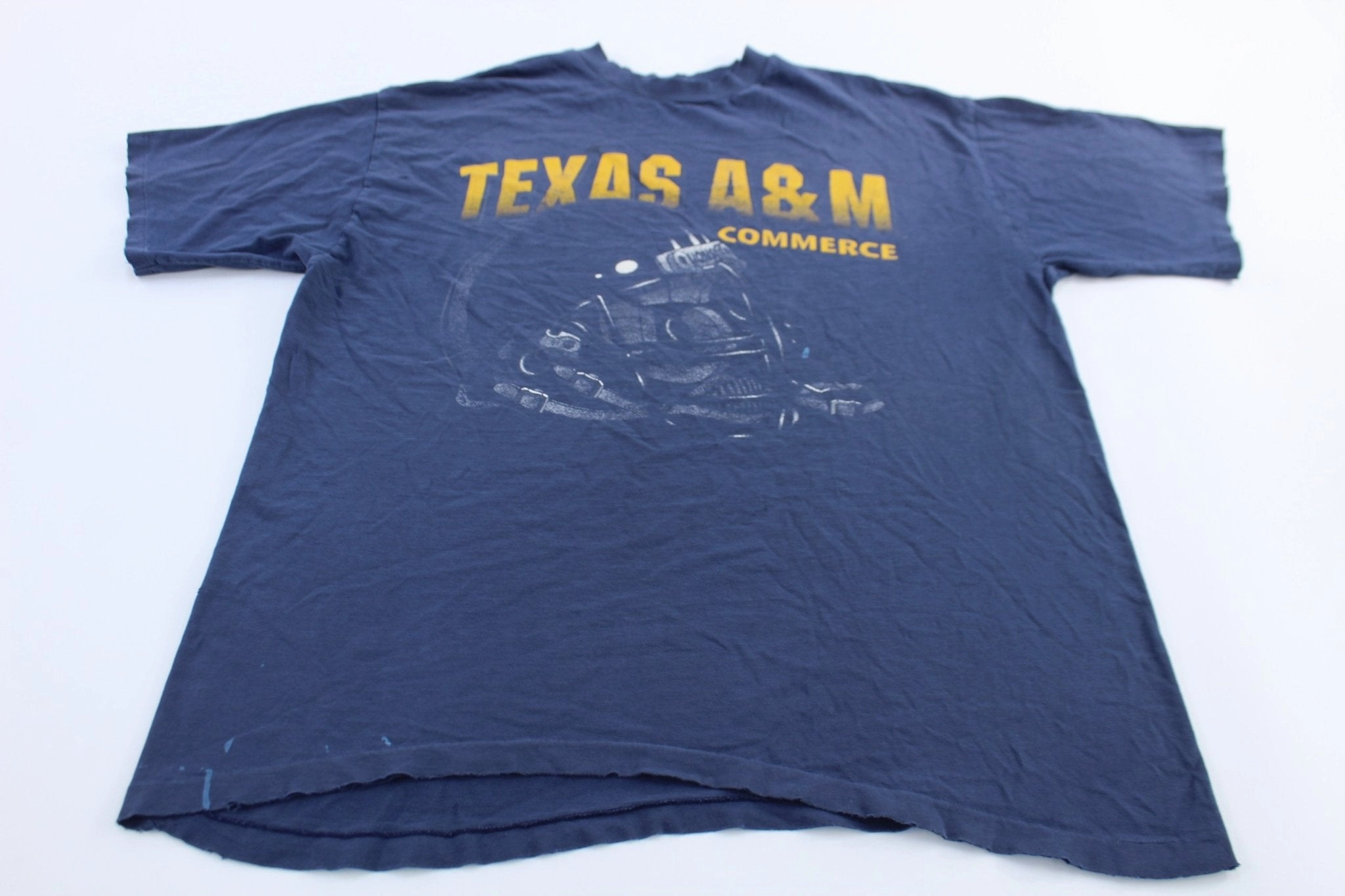 90's Texas A&M Commerce Football T-Shirt Comfy Vibe