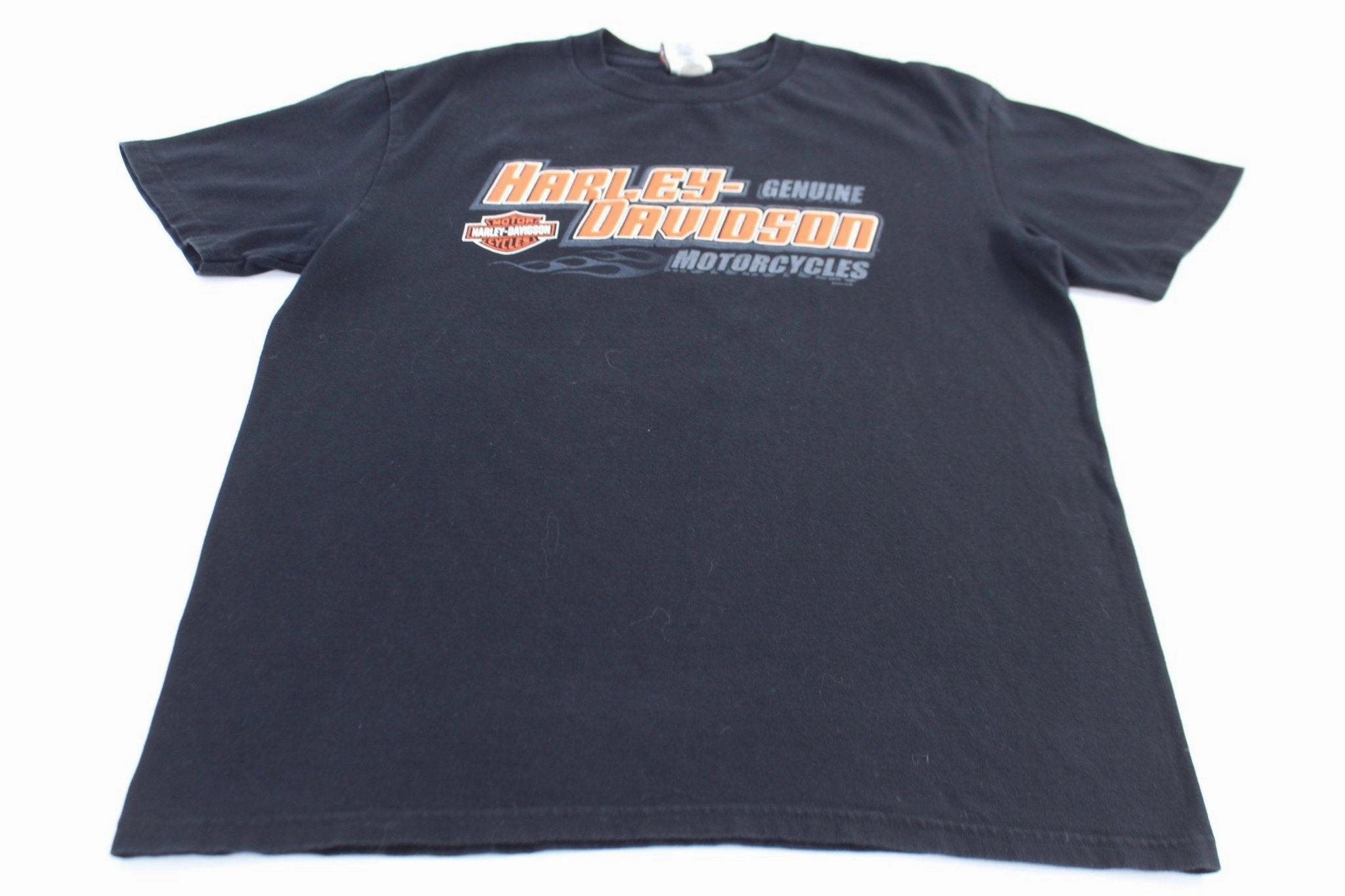 Relaxed Wear Sporty Layer Look Harley Davidson Motorcycles Elvis Presley Graphic T-shirt