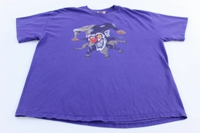 Cozy Feeling Chic and Cozy Wear Harley Davidson Motorcycles Clown Graphic T-shirt