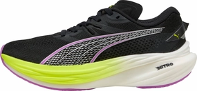 Puma Deviate Nitro 3 Womens Running Shoes - Black trendy running shoes