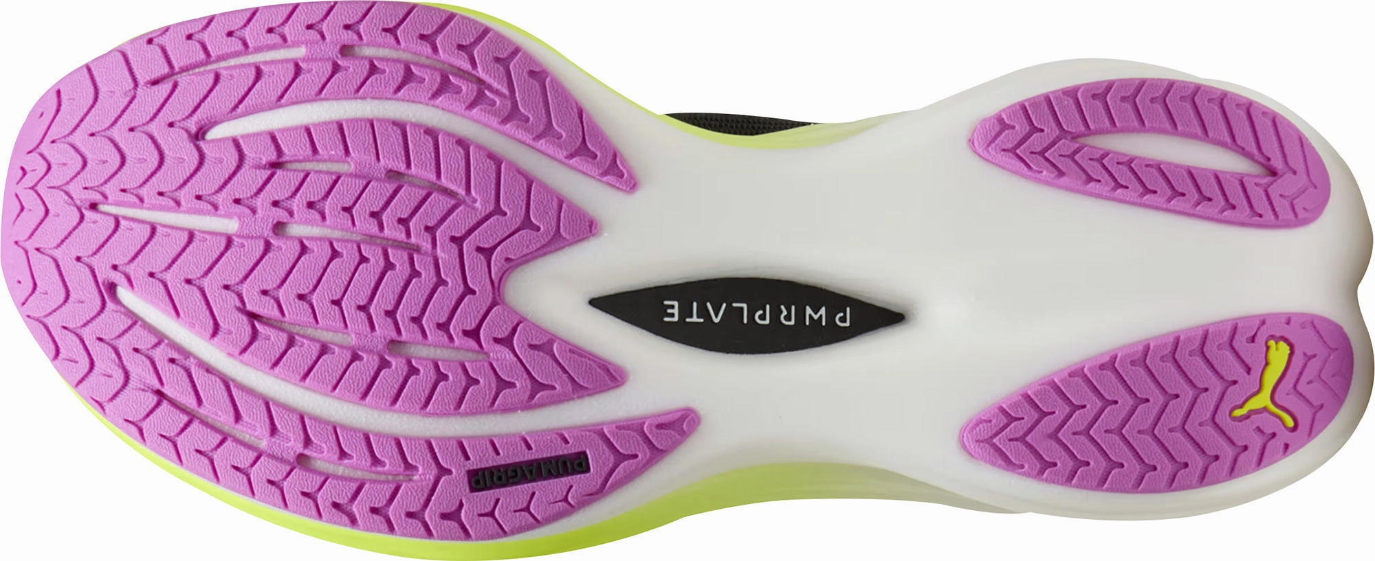 Puma Deviate Nitro 3 Womens Running Shoes - Black Microfiber Lace Loops synthetic leather shoe feature