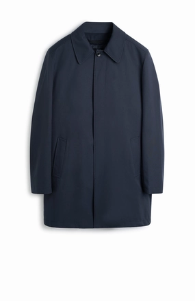 MCCORD NAVY RAINCOAT Light Look