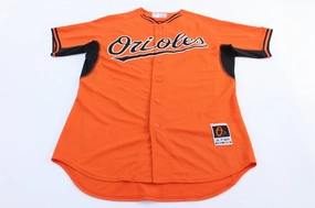 Low Bulk Material Light Training Majestic Baltimore Orioles Baseball Embroidered Jersey