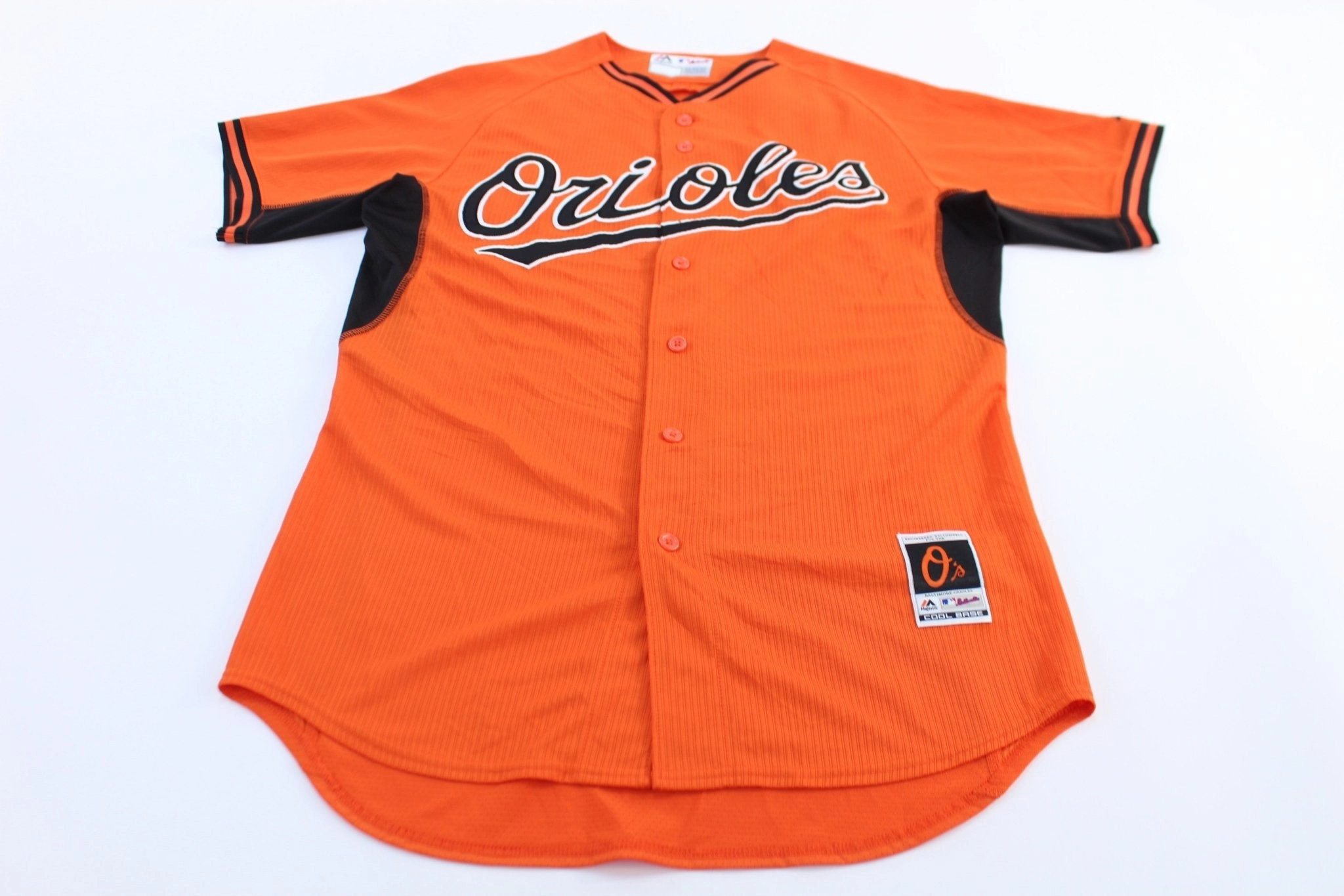 Low Bulk Material Light Training Majestic Baltimore Orioles Baseball Embroidered Jersey