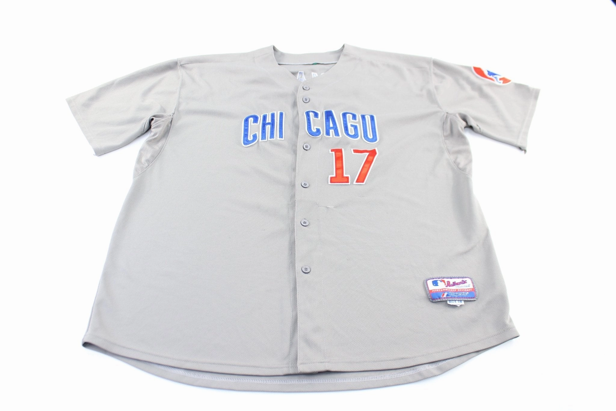 Body Flex Active Hours Majestic Chicago Cubs Kris Bryant Baseball Jersey