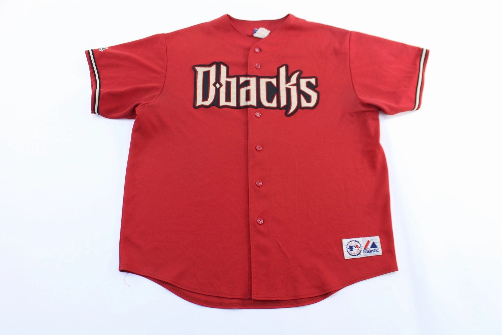 Smooth Zone Paneling Majestic Embroidered Arizona Diamondbacks Baseball Jersey