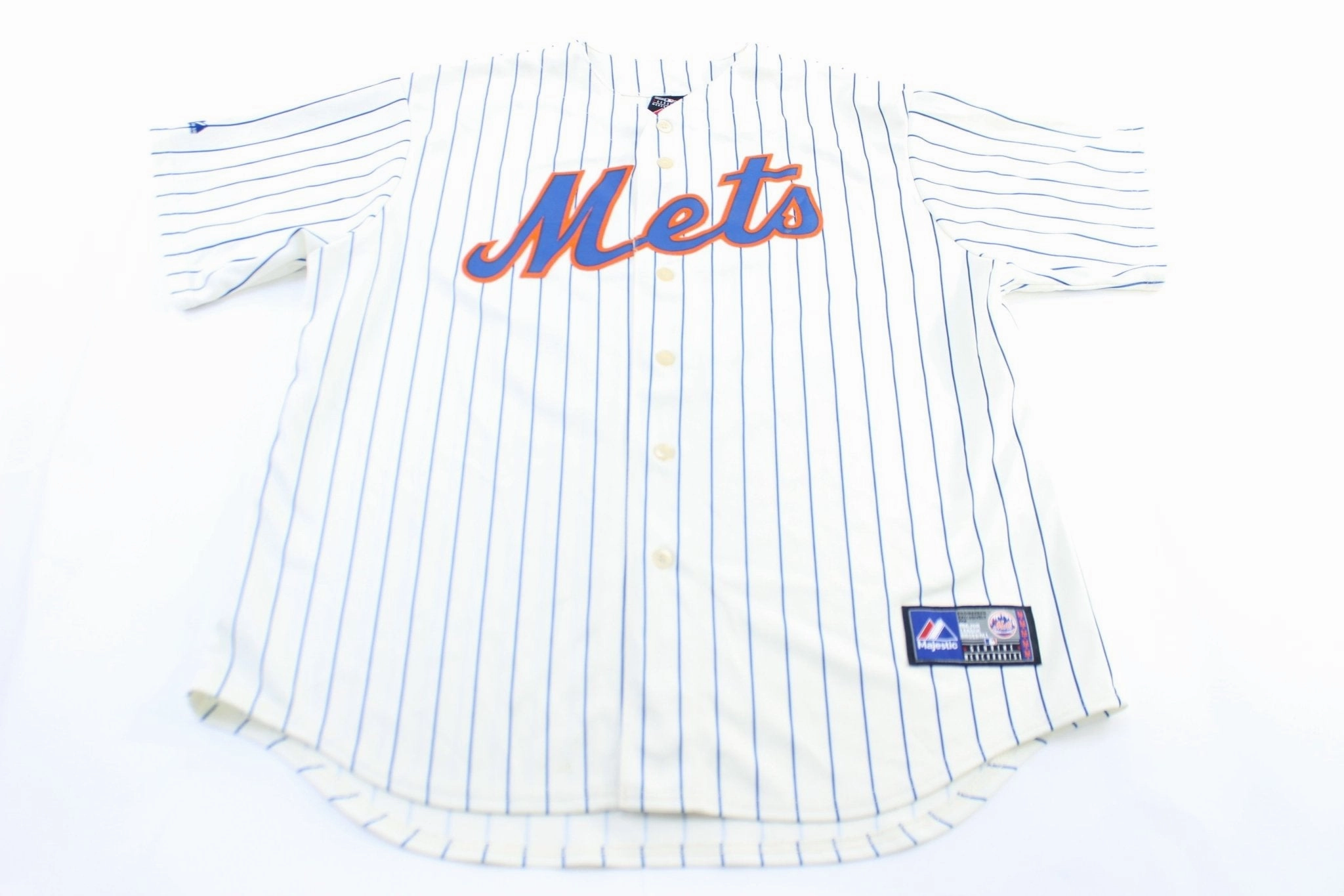 Majestic Embroidered New York Mets Corbin Burns Baseball Jersey All Purpose Design