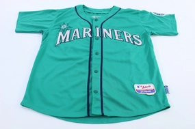 Dry Texture Ultra Fine Zippers Majestic Ken Griffey Seattle Mariners Baseball Jersey
