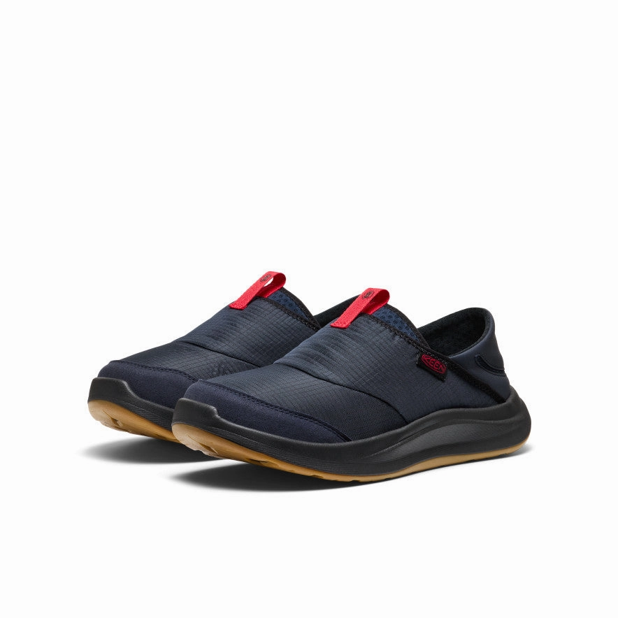 Men's Whyser Slip-On  |  Sky Captain/Racing Red Sleek Aesthetic