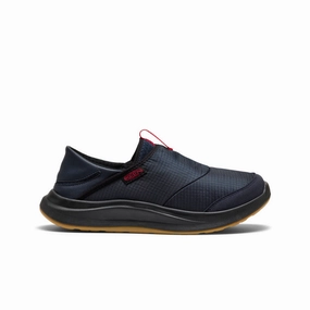 Roll Hike Dawn Step Men's Whyser Slip-On  |  Sky Captain/Racing Red