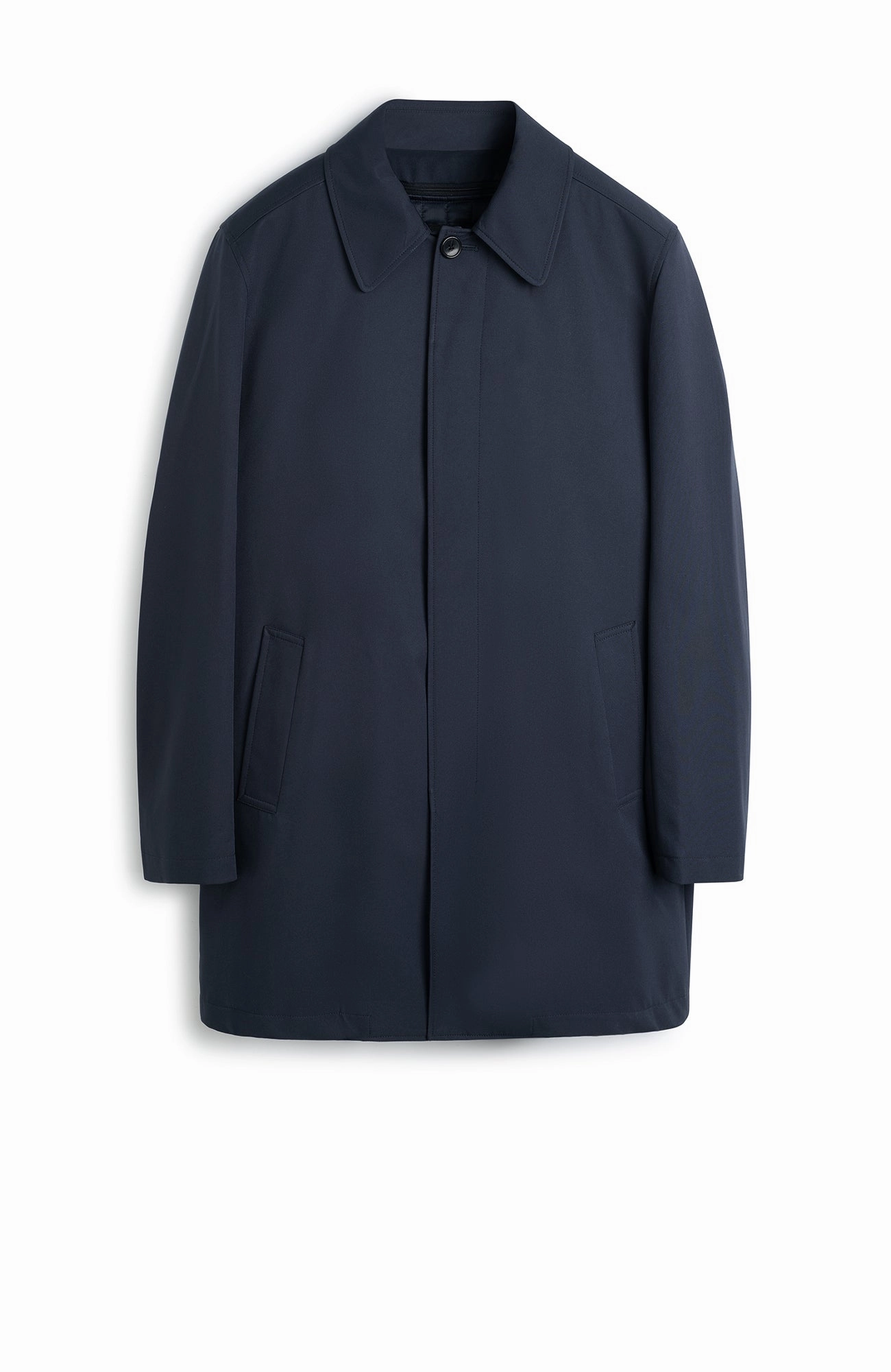 Mid Length Cut MCCORD RAINCOAT in NAVY
