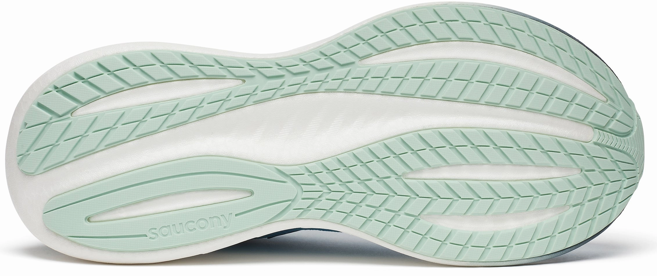 shock - absorbing footwear Saucony Triumph 22 Womens Running Shoes - Blue