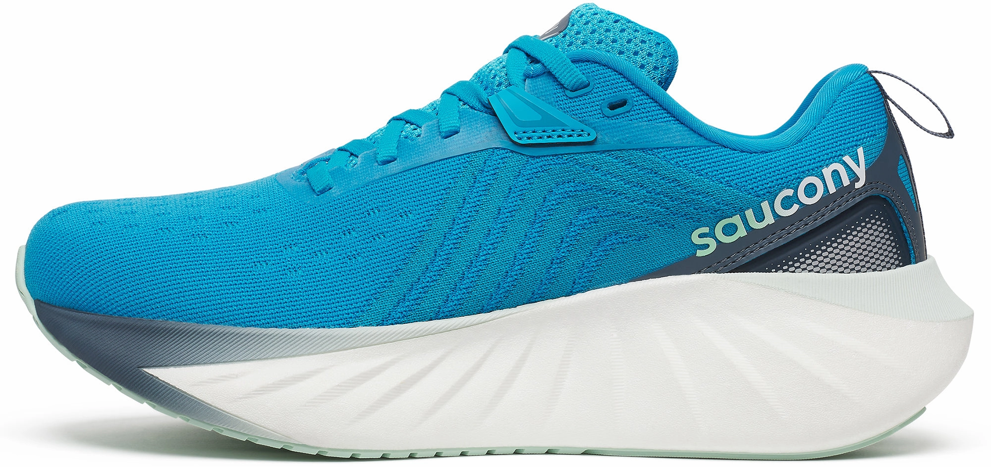 Saucony Triumph 22 Womens Running Shoes - Blue Supportive Chassis strength - training shoes