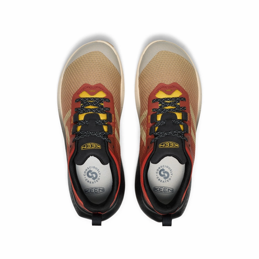 Men's 450 Dirt Hiking Shoe  |  Safari/Red Ochre Supportive Fit