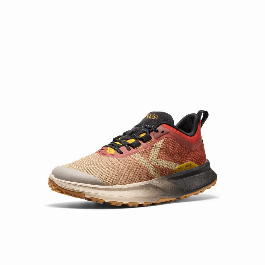 Men's 450 Dirt Hiking Shoe  |  Safari/Red Ochre Lightweight Outsole