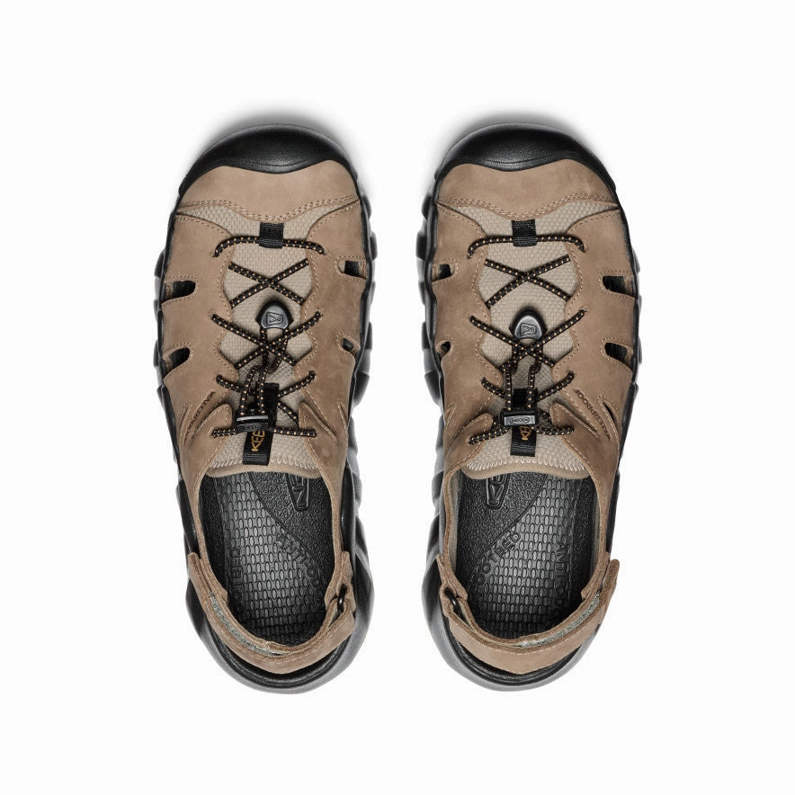 Men's Hyperport Fisherman Leather Sandal  |  Brindle/Oak Buff Brand Pop