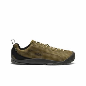 Street Proof Concert Fit Men's Jasper Nylon Waterproof Sneaker  |  Martini Olive/Martini Olive