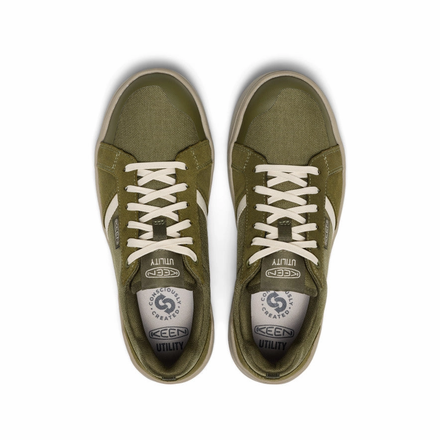 Heel Design Memory foam insole Men's Kenton Work Shoe (Soft Toe)  |  Winter Moss/Birch