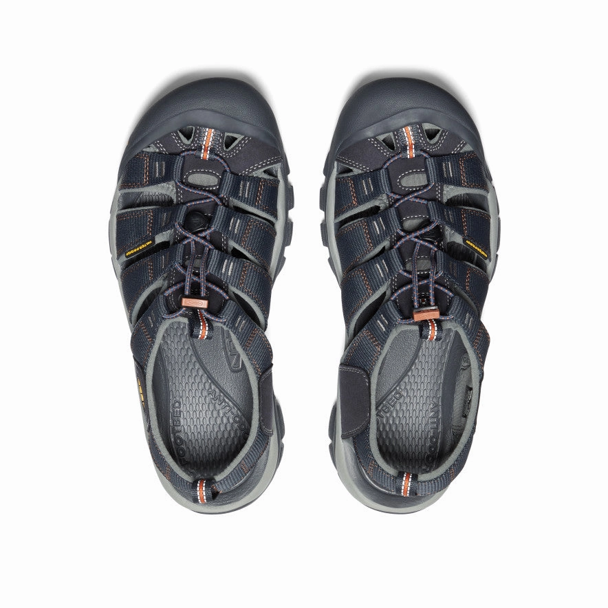 Men's Newport H2 Sandal  |  India Ink/Rust Footbed Running