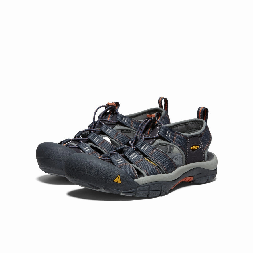 Anti Fatigue Men's Newport H2 Sandal  |  India Ink/Rust