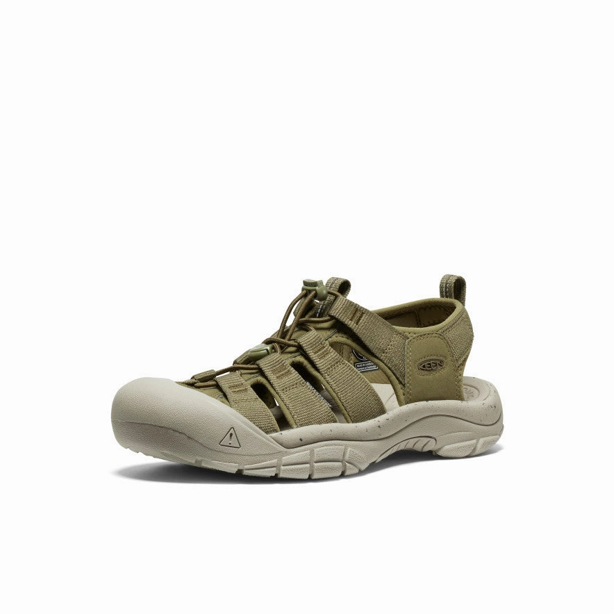 Men's Newport H2 Sandal  |  Martini Olive/Dark Olive Adjustable lacing Easy To Clean