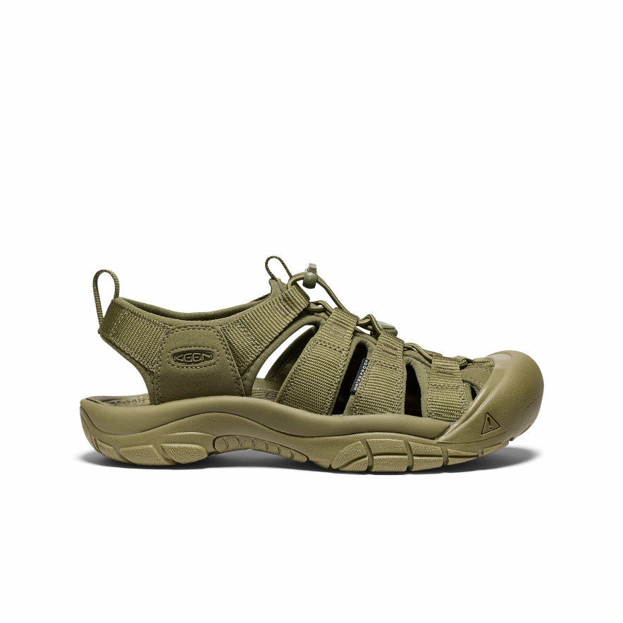 Supportive structure Enhanced grip Men's Newport H2 Sandal  |  Monochrome/Olive Drab