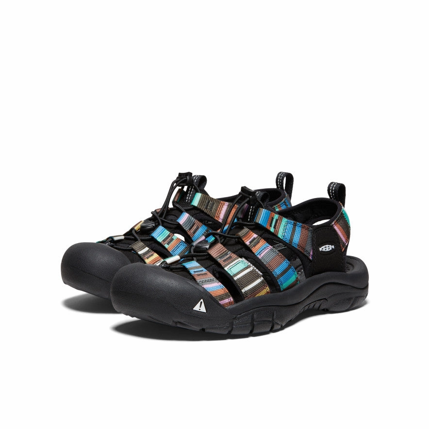 Running synthetic leather Men's Newport H2 Sandal  |  Raya Black