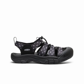synthetic leather Men's Newport Retro Sandal x ??tudes Studio  |  Etudes Black