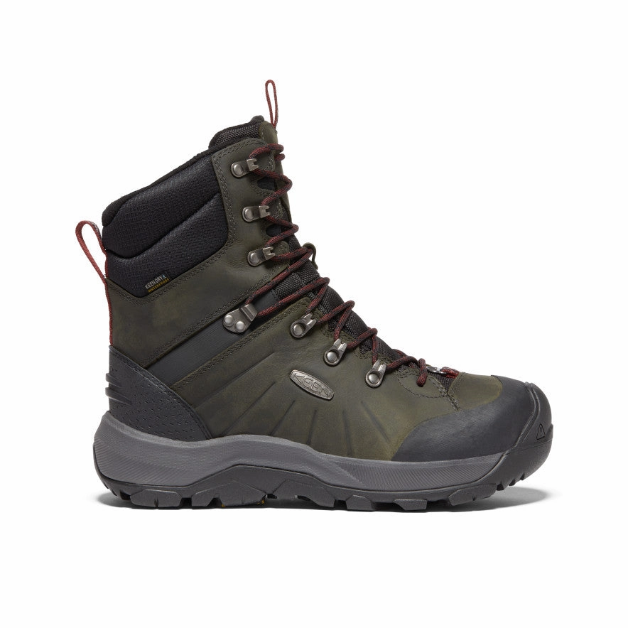 quick dry Good Traction Men's Revel IV High Polar Waterproof Boot  |  Magnet/Red Carpet
