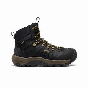 Multi Surface Men's Revel IV Polar Waterproof Boot  |  Black/Lemon Curry