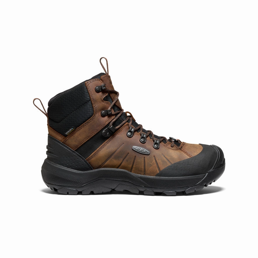Men's Revel IV Polar Waterproof Boot  |  Dark Earth/Caramel Cafe Supportive structure Trail Hiking