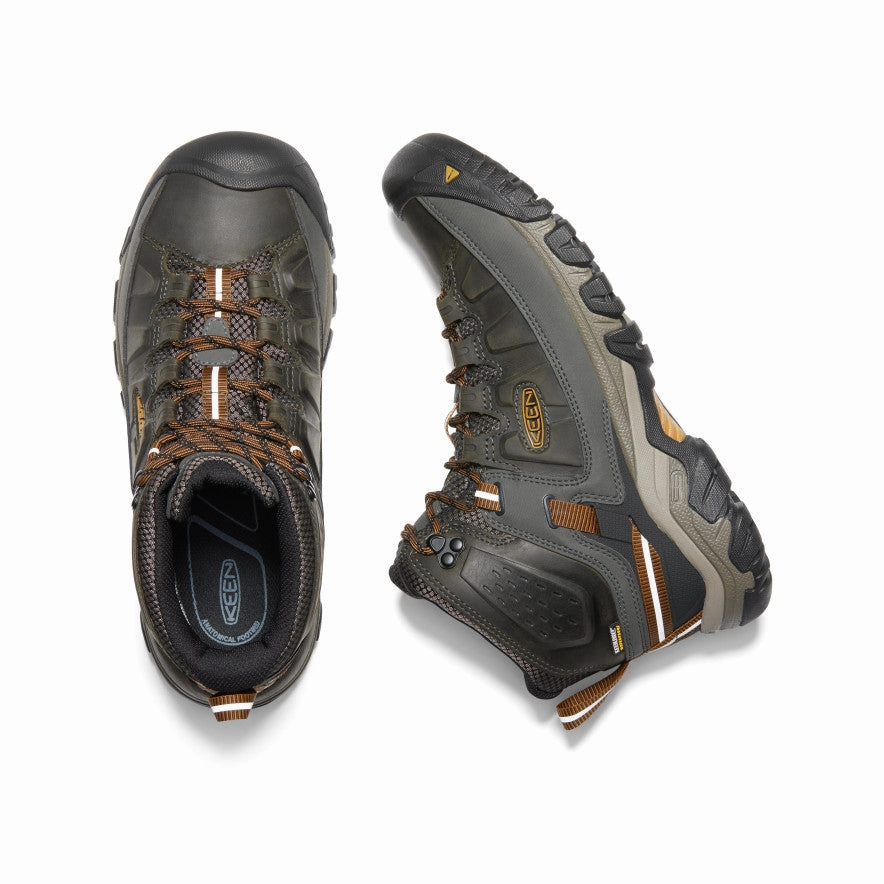 Responsive Men's Targhee III Waterproof Mid  |  Black Olive/Golden Brown