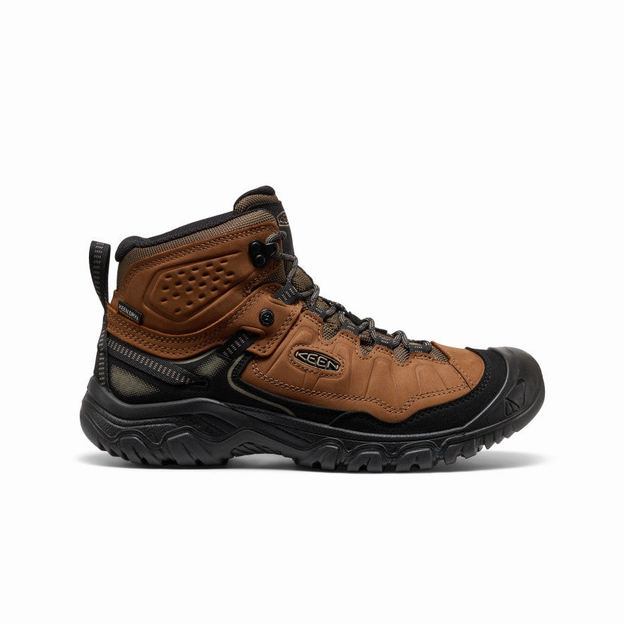 Men's Targhee IV Waterproof Hiking Boot  |  Bison/Black Foot Protection removable insoles