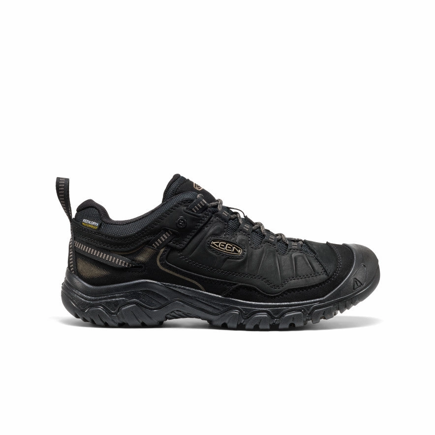 Men's Targhee IV Waterproof Hiking Shoe  |  Triple Black TPU shank