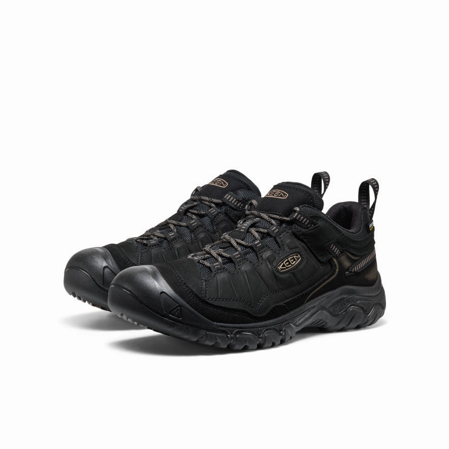 Men's Targhee IV Waterproof Hiking Shoe  |  Triple Black Performance