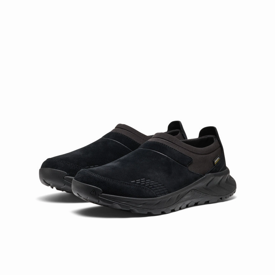 Men's TTS Moc Waterproof Sneaker  |  Black/Black Air Circulation Basic Design