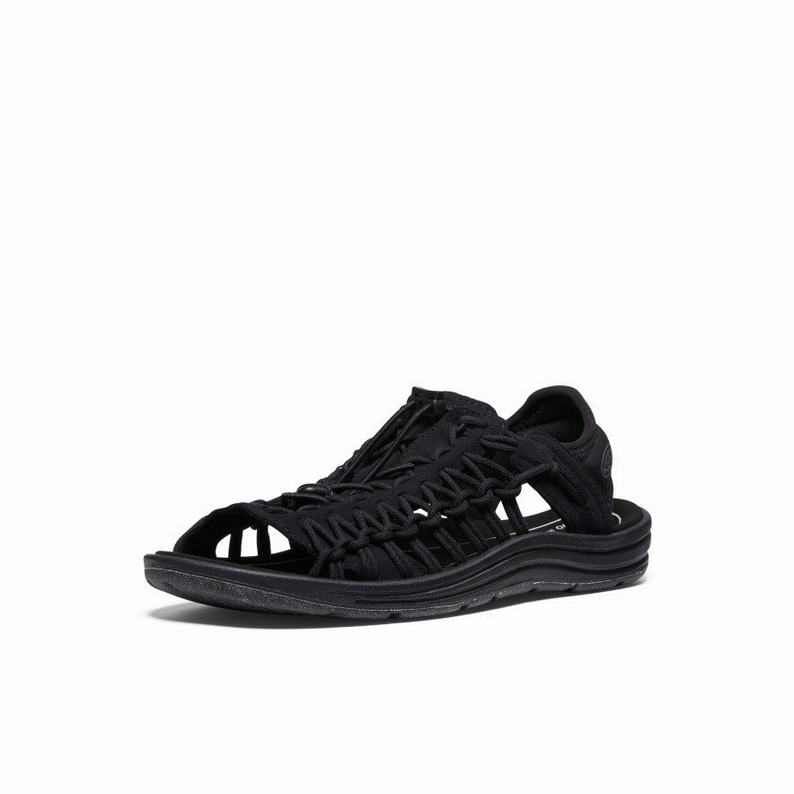 Men's UNEEK II Open Toe  |  Black/Black Simple Choice Subtle tone