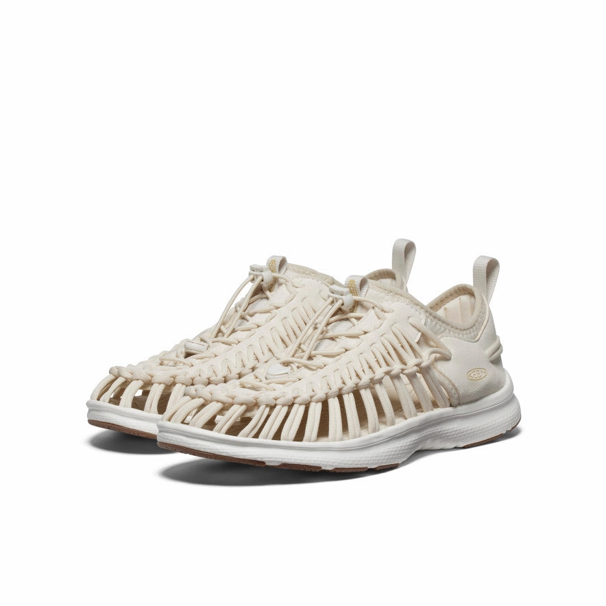 Pull on Ergo Build Men's UNEEK O3 Sneaker Sandal  |  Birch/Star White