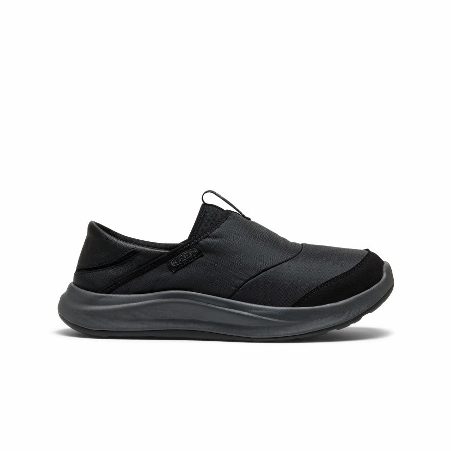 Men's Whyser Slip-On  |  Black Refined Edge No Bulk