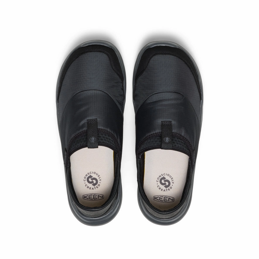 Cozy Lining Men's Whyser Slip-On  |  Black